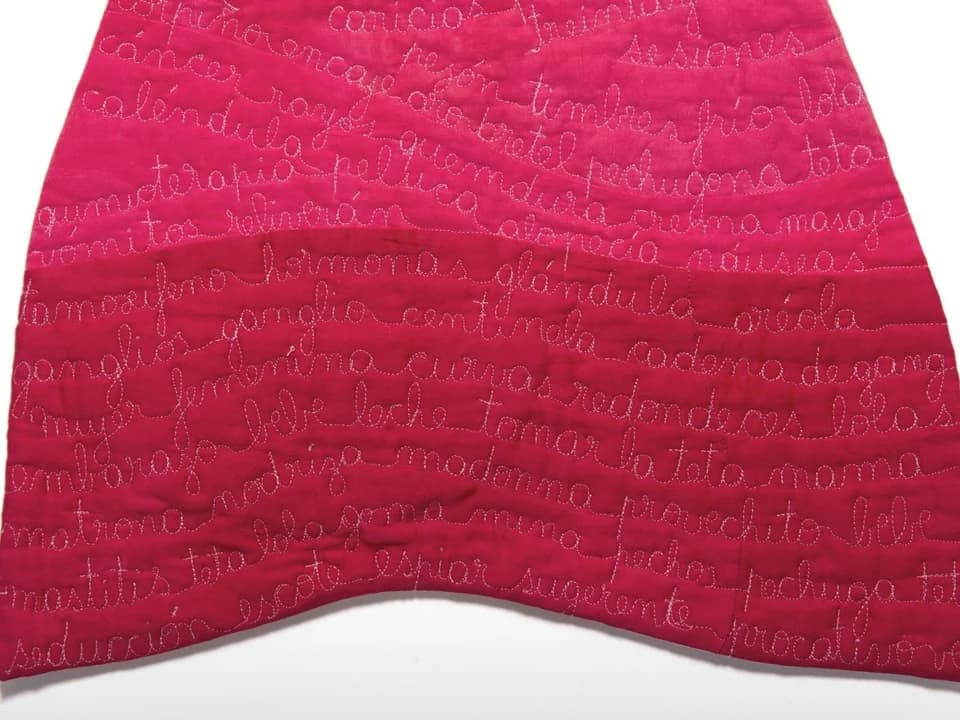 Textos en Textiles